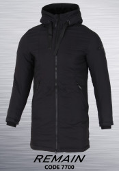 Куртки зимние мужские REMAIN БАТАЛ (черный) оптом 24519708 7700-3
