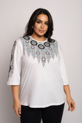 Лонгсливы женские БАТАЛ оптом 83214756 569-36