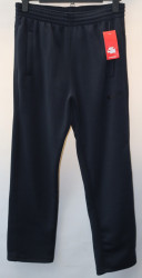 Спортивные штаны мужские на флисе (dark blue) оптом 54908136 309-31