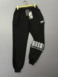 Спортивні штани (чорні) чоловічі оптом