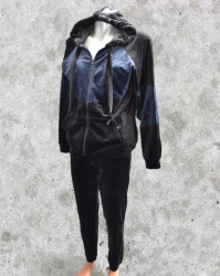 Спортивные костюмы женские (темно-синий) оптом 37402816 01-5