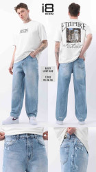 Джинси чоловічі I8DENIM оптом THREE BLACK  