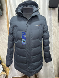 Куртки зимние мужские RLX (серый) оптом 39471560 822-1