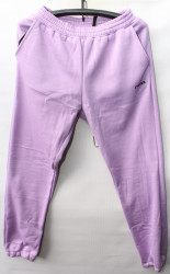 Спортивные штаны женские БАТАЛ на флисе оптом 24689513 06 -39