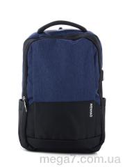 Рюкзак, Superbag оптом 1085 blue-black