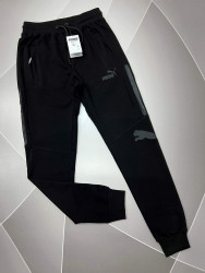 Спортивные штаны мужские (черный) оптом Турция 83420516 01-15
