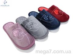 Тапки, Acorus оптом ACORUS Slippers 2413 mix