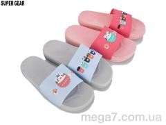 Шлепки, Super Gear оптом 02-757 mix