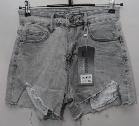 Шорты джинсовые женские XD JEANSE оптом 30762815 MF2371-24