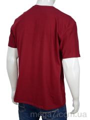 Футболка, Мир оптом 3188-2846-5 bordo