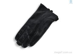 Перчатки, Королева оптом GN06-08М шкіра махра black