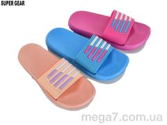 Шлепки, Super Gear оптом Super Gear Jibukang  008928B mix