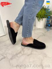 Шлепки, ARTO оптом 170 чорний з.