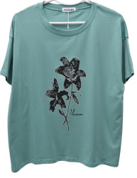 Футболки женские БАТАЛ оптом 68217530 909-35