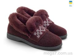 Бурки, Rai shoes оптом TA2101 бордовий