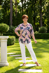 Рубашки женские ПОЛУБАТАЛ оптом 82934076 5-79