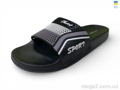 Шлепки, Rai shoes оптом M231 сірий