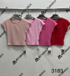 Топы женские (малина) оптом 73864120 3183-32