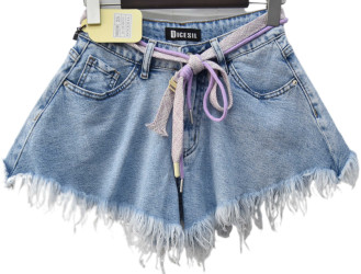 Шорты джинсовые женские DICESIL оптом 39614028 6025-261