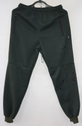 Спортивные штаны юниор на флисе (khaki) оптом 90872413 05-24