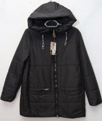 Куртки женские FURUI БАТАЛ (black) оптом 95638172 2307-4