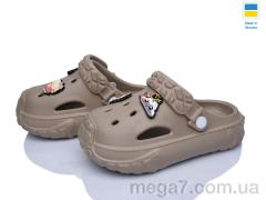 Кроксы, Golden Lion оптом 1300 kitti коричневий