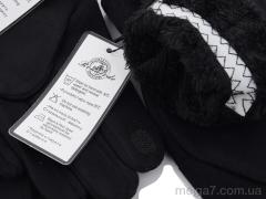 Перчатки, RuBi оптом 423 black