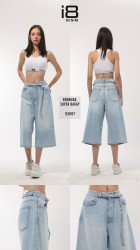 Шорти джинсові жіночі I8DENIM оптом
