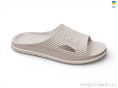 Шлепки, Rai shoes оптом L112 св.сірий