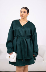 Костюми жіночі (2-ка) ПОЛУБАТАЛ оптом