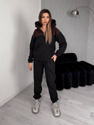 Спортивные костюмы женские на флисе оптом 63512897 1054-85