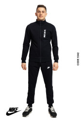 Спортивные костюмы мужские БАТАЛ LK (черный) оптом 14539268 LK5342-10