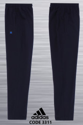 Спортивные штаны мужские БАТАЛ (dark blue) оптом 04652798 3311-14
