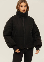 Куртки зимние женские (черный) оптом 13609458 180-1