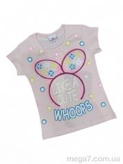 Футболка, Kids-modnik оптом --- 4084 пудра