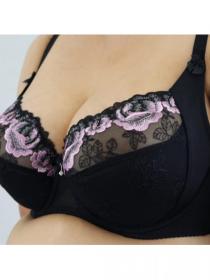 Бюстгальтер Finikin 5129E (  чёрно-розовый, E  6 шт. )