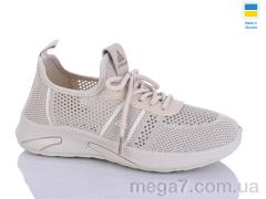 Кроссовки, DeMur оптом 6734 бежевий