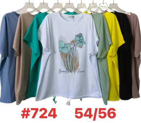 Футболки женские БАТАЛ оптом 05634817 724-64