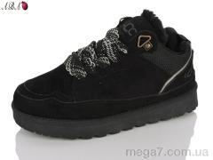 Угги, Aba оптом JP8ABA06  black