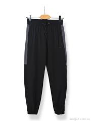 Спортивные брюки, Audsa оптом A158P black-grey бр.