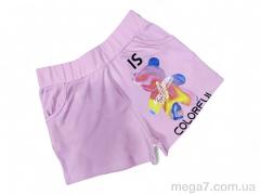 Шорты, Kids-modnik оптом 18160 рожевий
