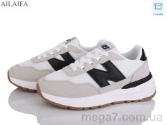 Кроссовки, Ailaifa оптом N07 white-black
