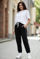 Спортивні штани жіночі на флісі оптом