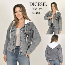 Куртки джинсовые женские оптом 02541683 2081-178