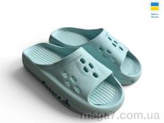 Шлепки, Rai shoes оптом ДС72 бірюза
