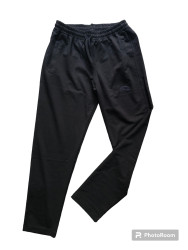 Спортивные штаны мужские БАТАЛ (черный) оптом 41356820 05 -46