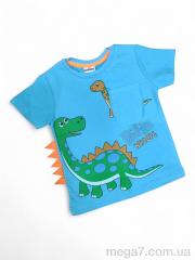 Футболка, Kids-modnik оптом 5091 блакитний