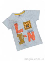 Футболка, Kids-modnik оптом 5103 св.сірий