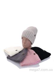 Шапка, STARK оптом Шапка жіноча на флісі 001-2 mix