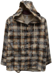 Рубашки женские на меху оптом 53984120 8193-22